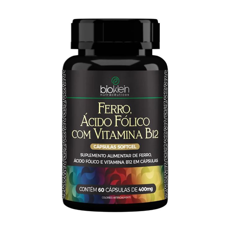 Ferro Ácido Fólico Com Vitamina B12